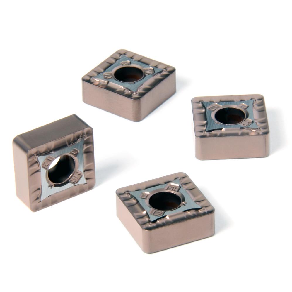 Turning insert’s chip step is designed in continuous curve