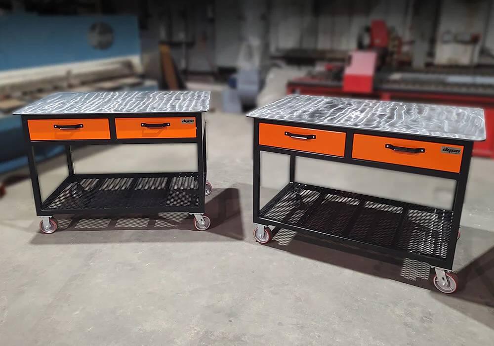 Two- and three-drawer welding carts available in new design
