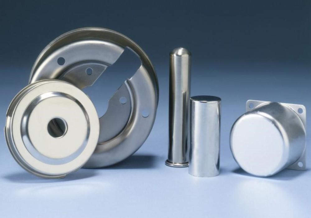 Stamped stainless steel parts