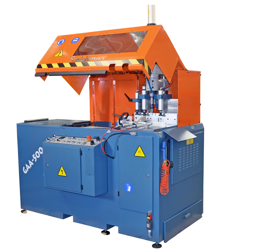 Engineering Saw Upcut production saw with drill/tap option handles large, nonferrous ...