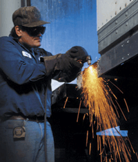 Using A Hand Held Plasma Cutter