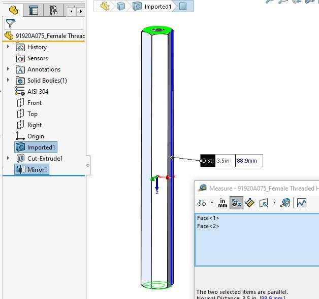 How to use imported CAD models