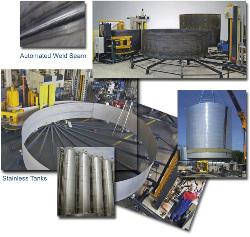 Vertical rolling, welding equipment aids tank manufacturing - TheFabricator.com