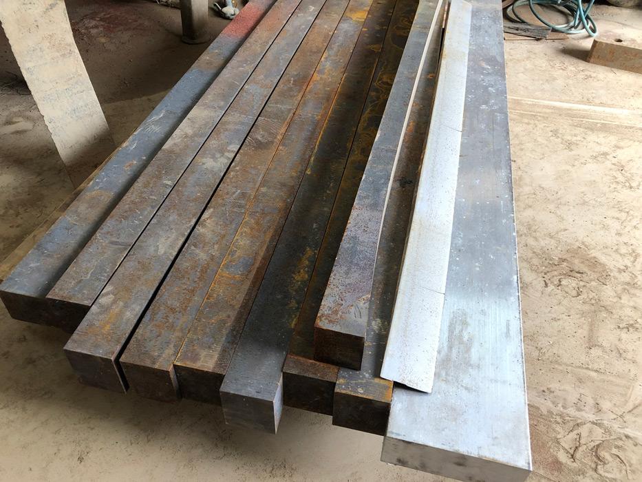 raw material used for luge steel blades