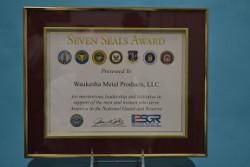 Waukesha Metal Products receives Seven Seals Award - TheFabricator.com