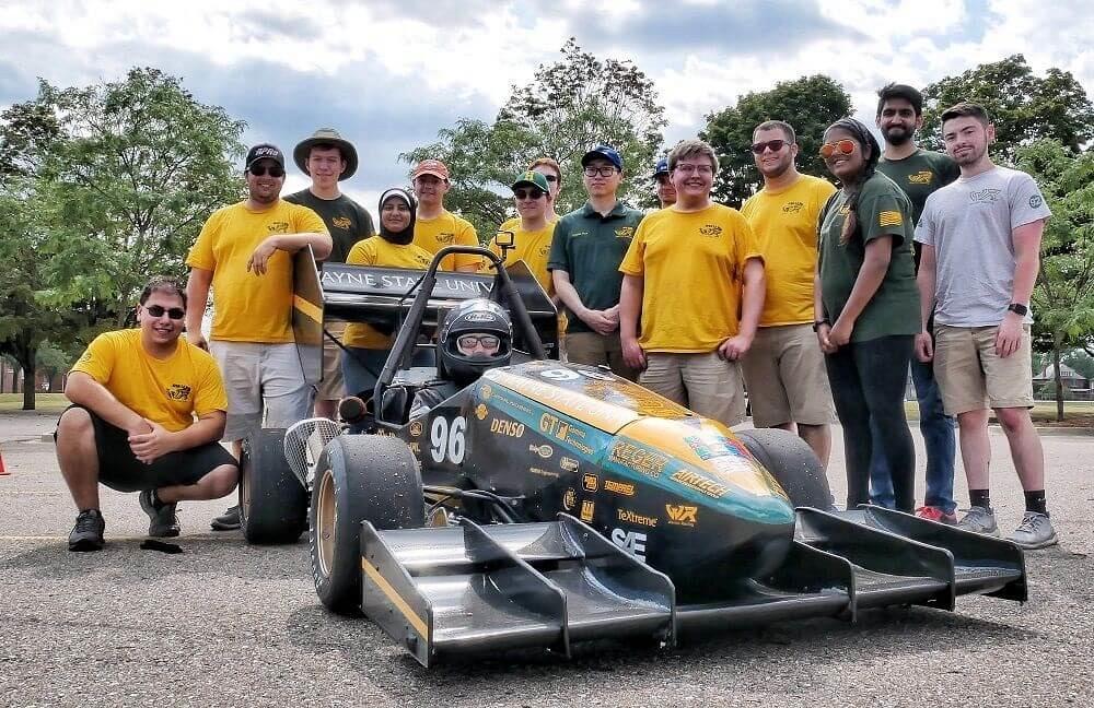Wayne State students are working overtime with Formula SAE