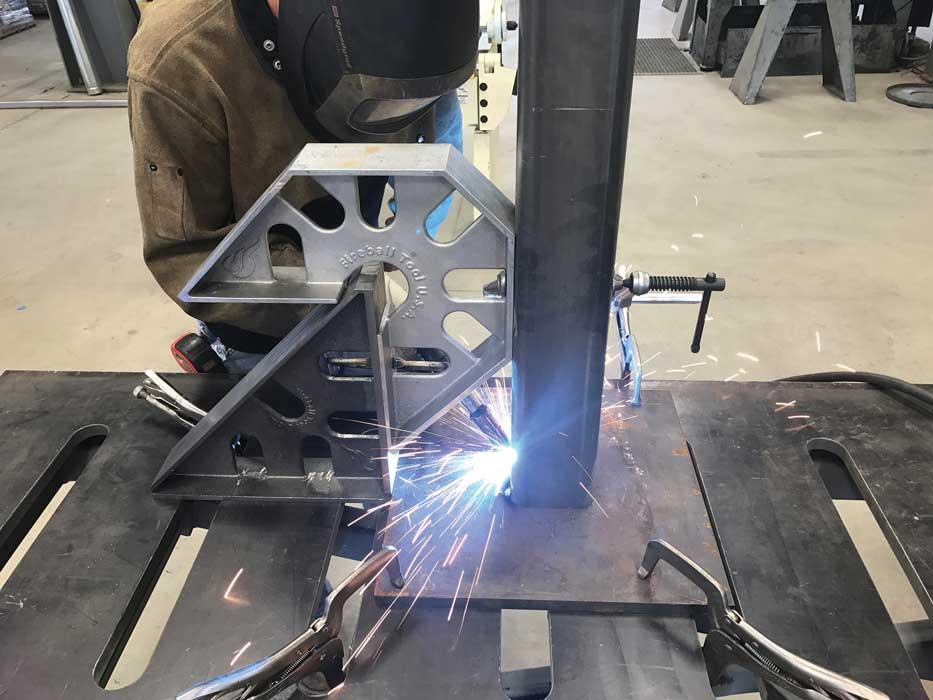 welding square clamp