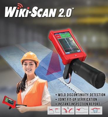 Wiki-Scan 2.0 hand-held welding quality management system