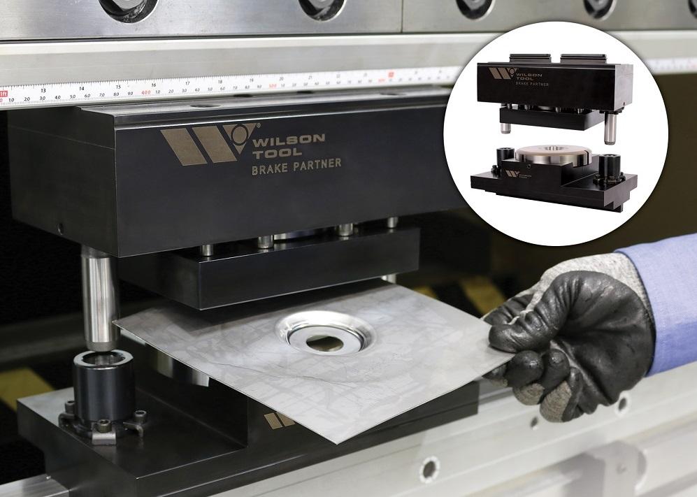 Wilson Tool’s Brake Partner allows use of punch pressstyle forming