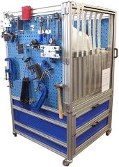 Workbench, storage systems are customizable