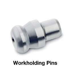 Workfit Pin Workholding pins available in 10- to 25-mm diameters