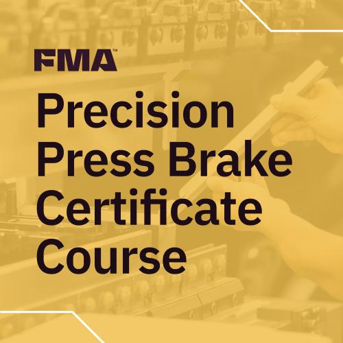 Precision Press Brake Certificate