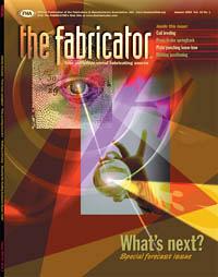 January  2003 issue cover