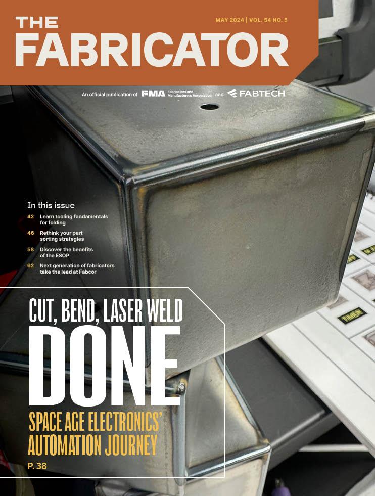 The Fabricator magazine current cover