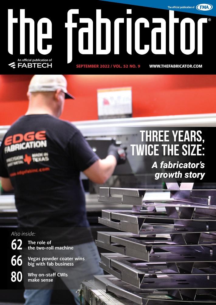 The Fabricator September 2022 - Page 2