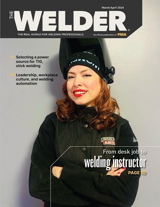 The cover of The Welder