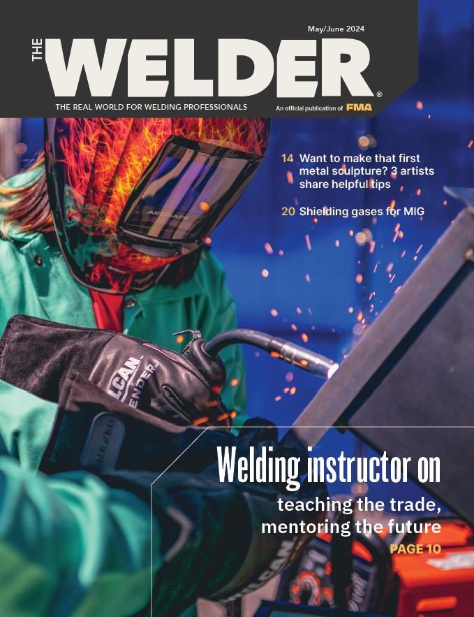 The Welder magazine current cover