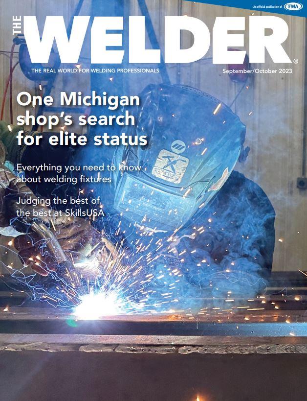 Cover of September/October 2023 WELDER