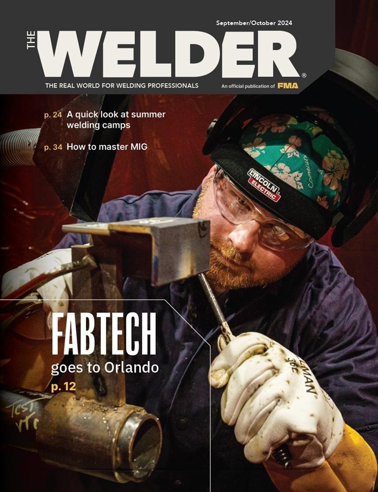 The cover of The Welder