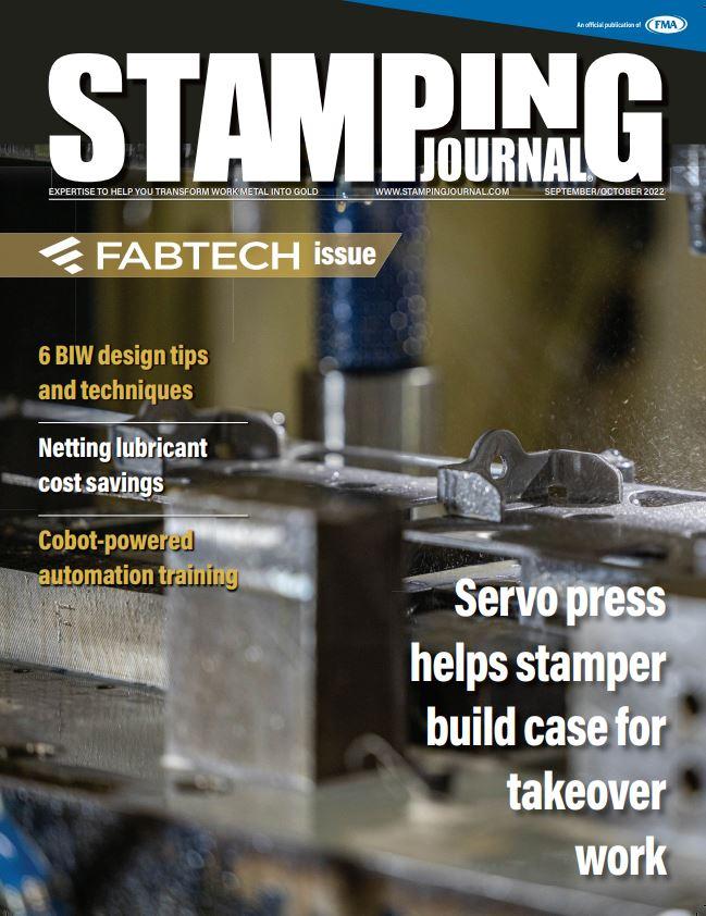 The cover of STAMPING Journal