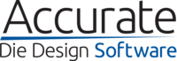 The logo of Accurate Die Design Software Inc./Logopress