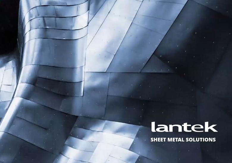 sheet metal with Lantek logo